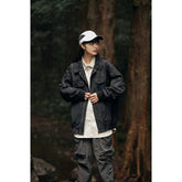 Unisex Jacket Loose Lapels Jacket Spring and Autumn